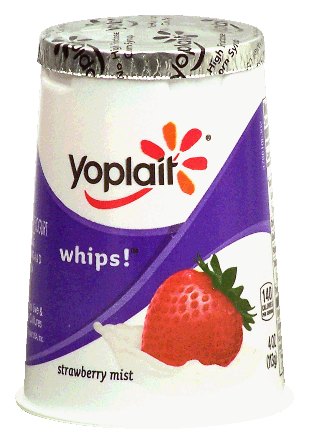 Yoplait Whips! strawberry mist lowfat yogurt mousse Full-Size Picture